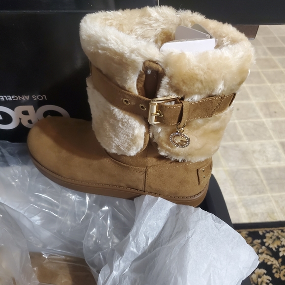 2 NWT AND ORIGINAL PACKAGE SIZE 5.5 WINTER BOOTIES fleece - Picture 4 of 10